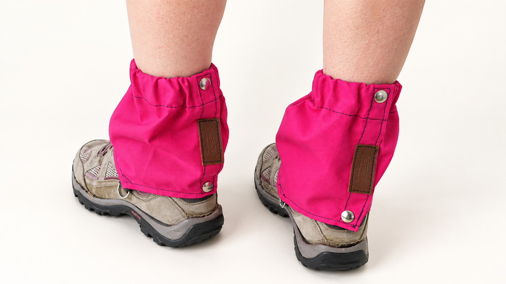 Pink Clarence Light Puttees - Adult Size