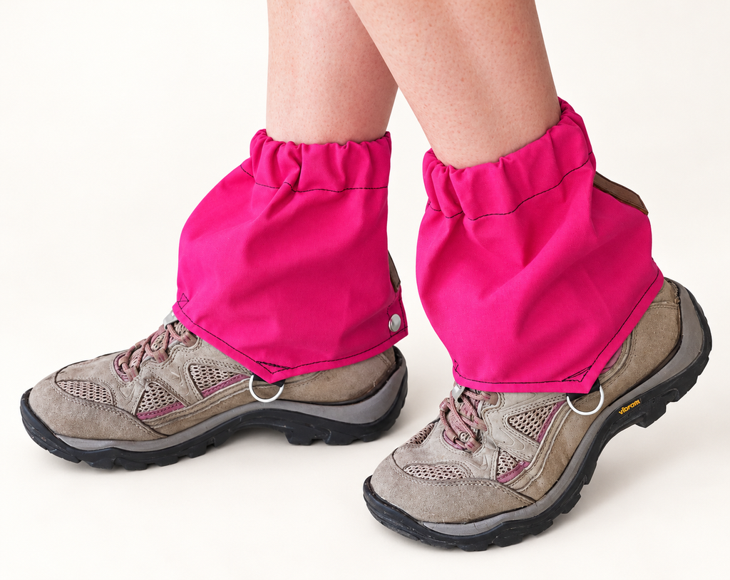 Pink Clarence Light Puttees - Adult Size